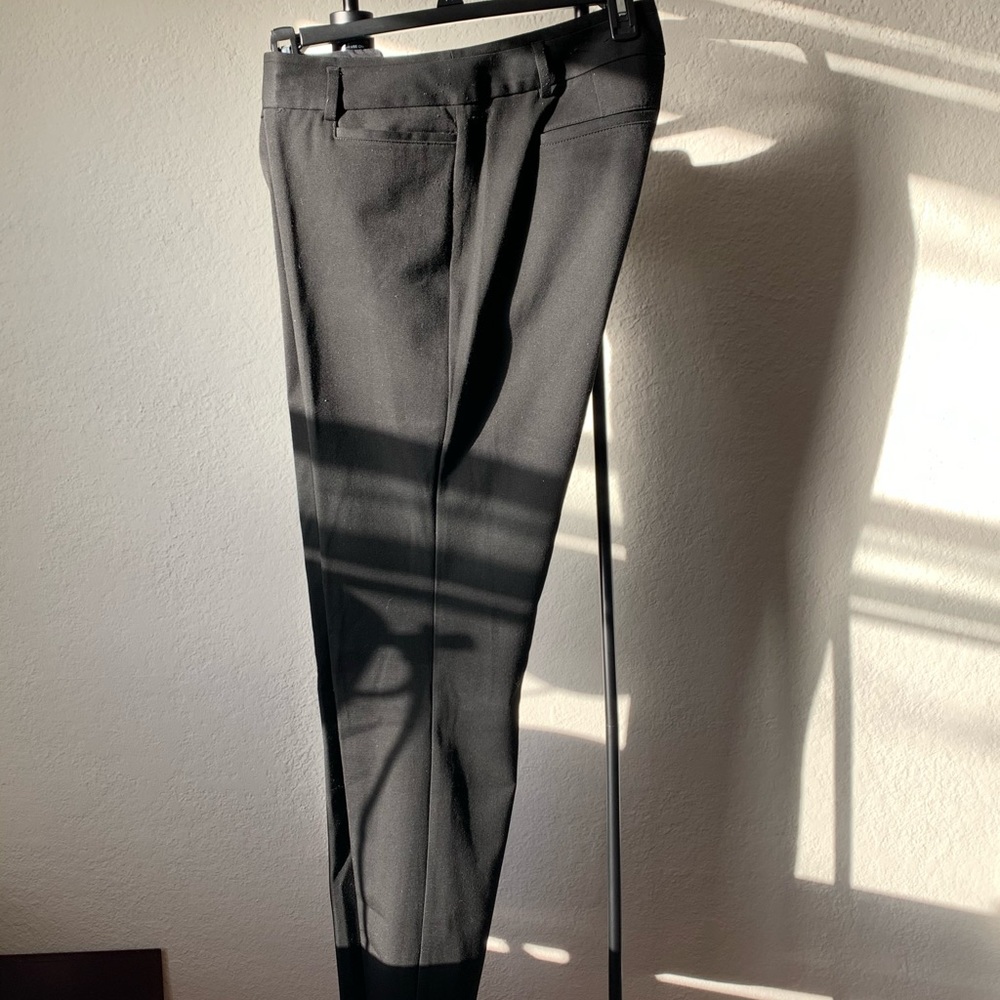 Black Columnist Trousers